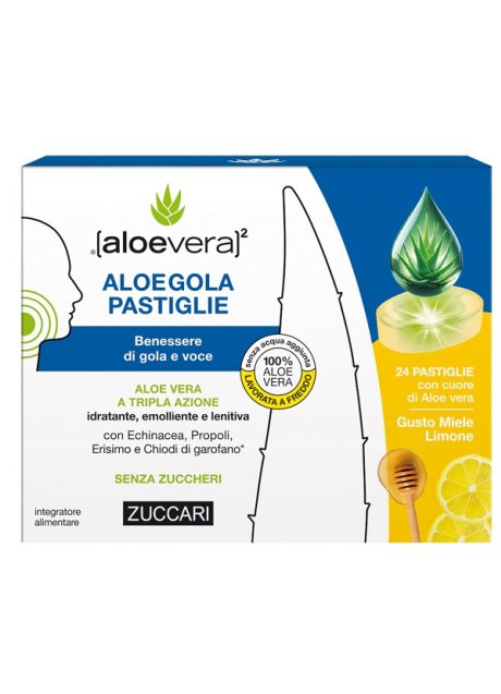 ALOEGOLA MIELE/LIMONE 20PAST