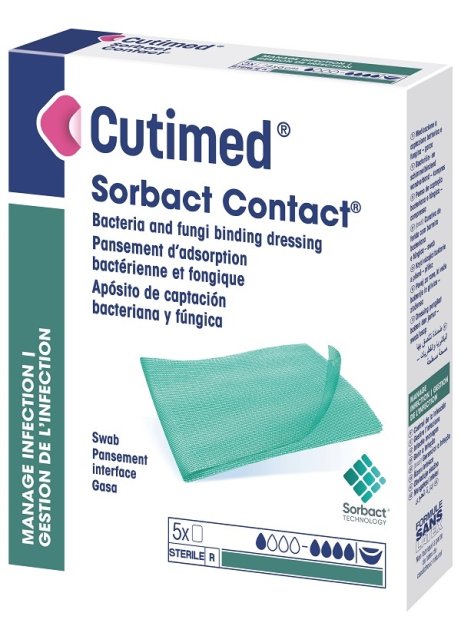 CUTIMED SORBACT CONT 7X9CM 5PZ