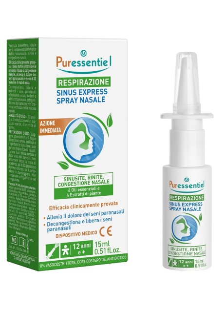 PURESSENTIEL SINUS SPR NASALE