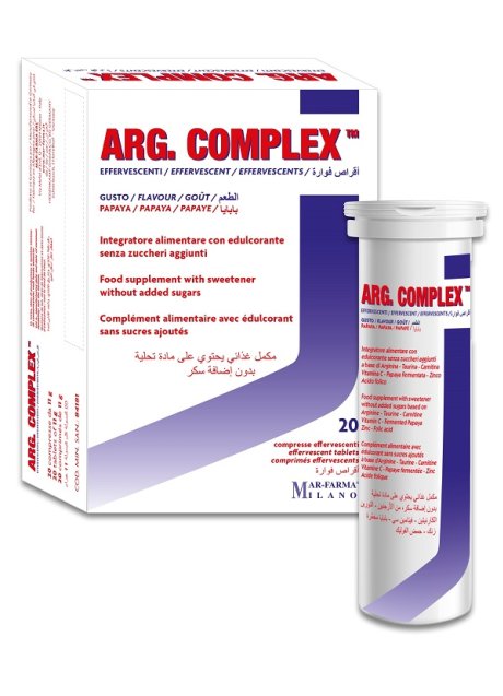 ARG COMPLEX 20CPR EFFERV