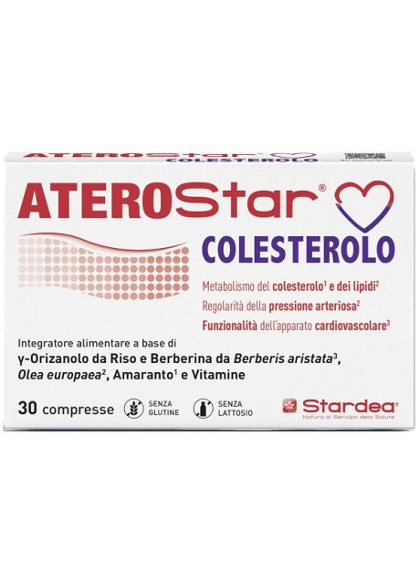 ATEROSTAR COLESTEROLO 30CPR