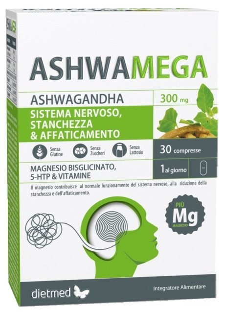 ASHWAMEGA 30CPR 300MG DIETMED