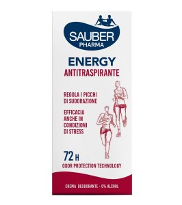 SAUBER DEO 72H ENERGY CREMA 35ML