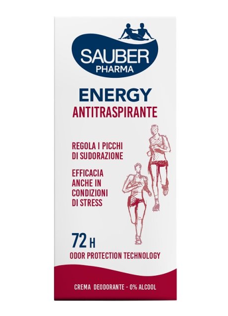 SAUBER DEO 72H ENERGY CREMA 35ML