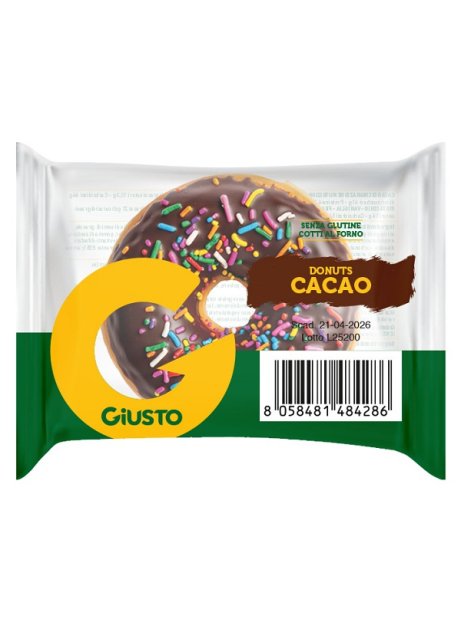 GIUSTO DONUTS CACAO 35GR S/GL