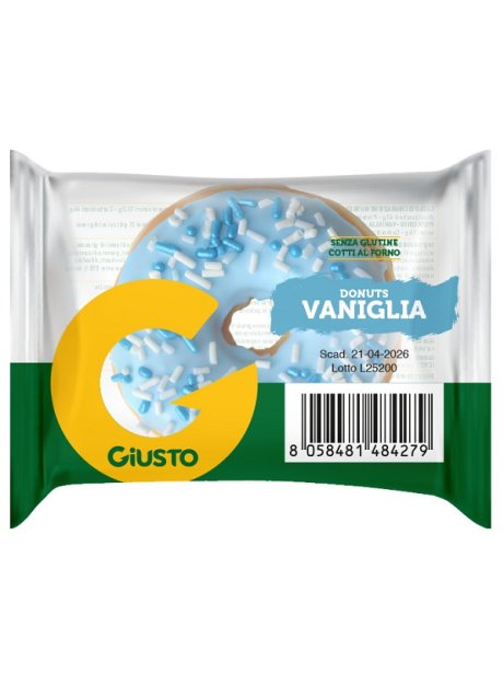 GIUSTO DONUTS VANIGLIA 35GR S/G