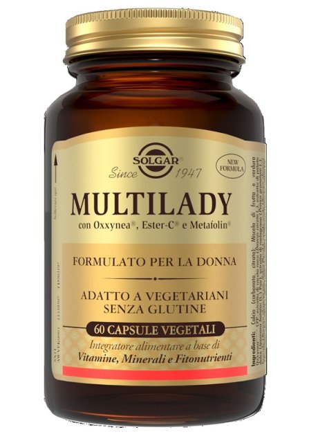 MULTILADY 60 CAPSULE VEGETALI NUOVA FORMULAZIONE