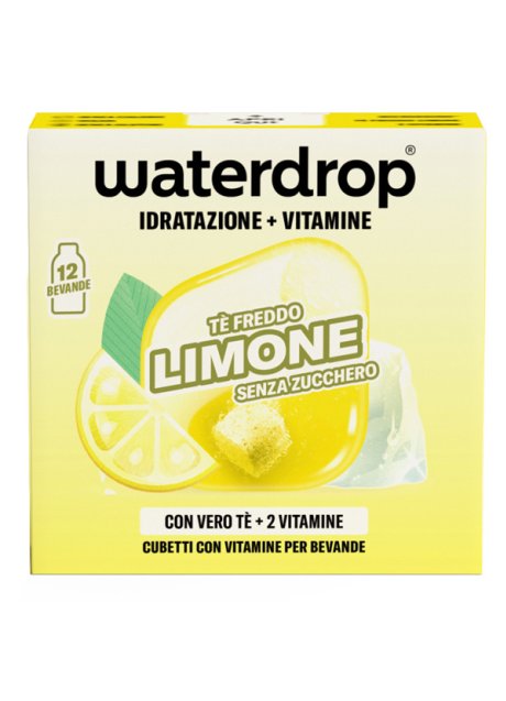 WATERDROP ICE TEA LIMONE 12 CUB