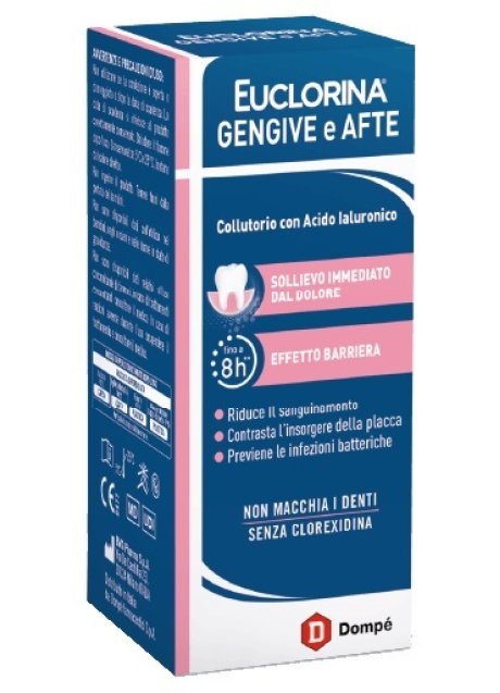 EUCLORINA GENGIVE AFTE COL 200ML