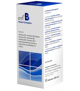 OTI B FLUID COMPLEX GTT 200ML