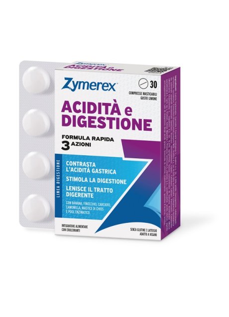 ZYMEREX ACIDITA' DIGEST 30CPR