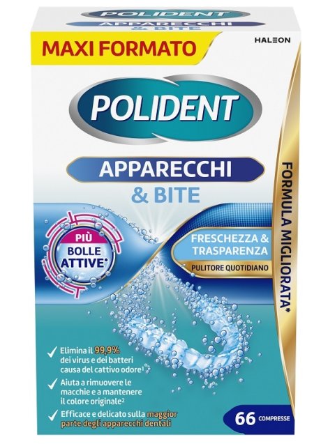 POLIDENT APPARECCHI BITE 66CPR
