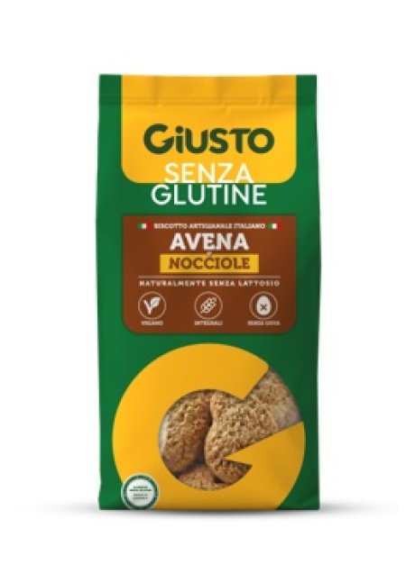 GIUSTO S/G BISCOTTI AVENA&NOCC