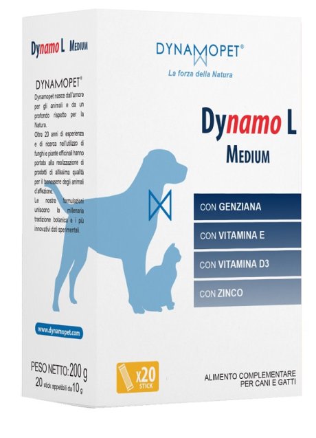 V DYNAMO L MEDIUM 20STK 10GR NEW