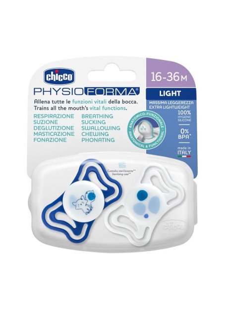 CHI SUCCH LIGHT BLU SIL 16-36M 2