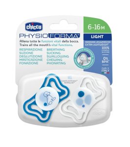 CHI SUCCH LIGHT BLU SIL 6-16M 2P