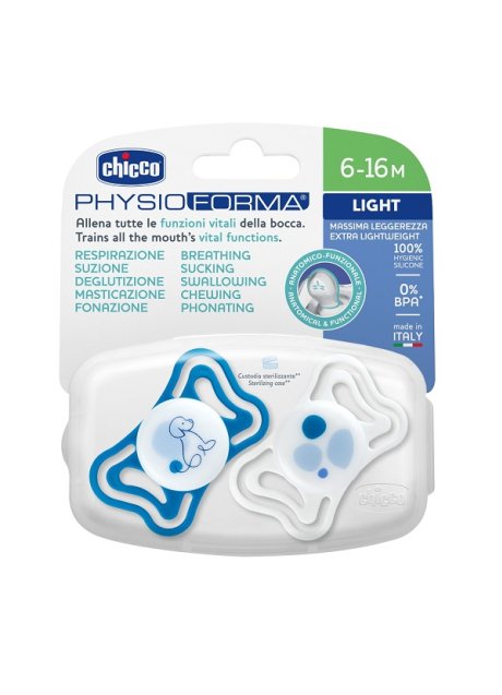 CHI SUCCH LIGHT BLU SIL 6-16M 2P