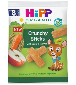 HIPP CRUNCHY STICKS MELA CAR 30G
