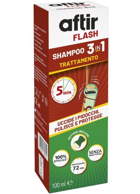 AFTIR FLASH SHAMPOO 3IN1