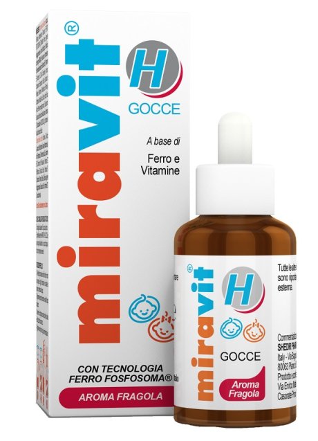 MIRAVIT H GOCCE 15ML FRAGOLA
