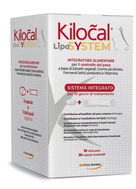 KILOCAL LYPO SYST20CPR+10STICK