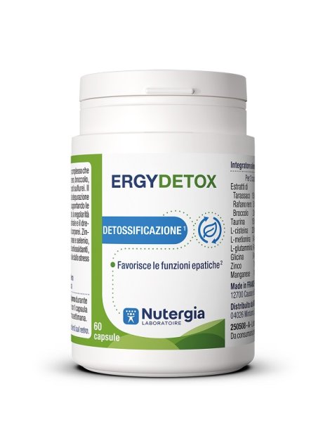 ERGYDETOX 60CPS NUTERGIA