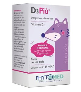 D3PIU' GOCCE 15ML