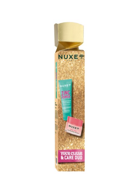 NUXE CRACKER VERY ROSE BAUME + MINI ZINC POWER
