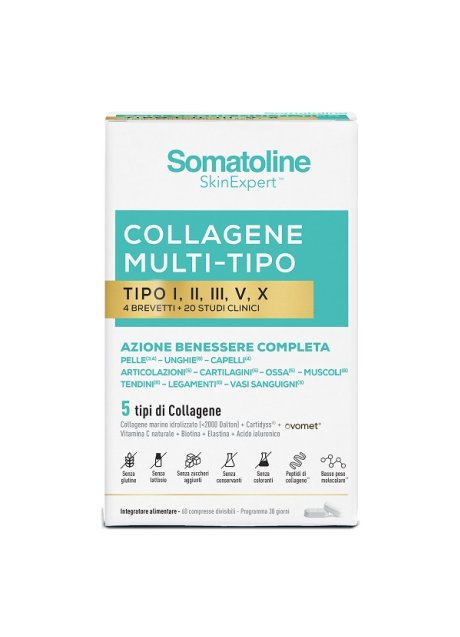 SOMATOLINE COLLAG MULTI 60CPR