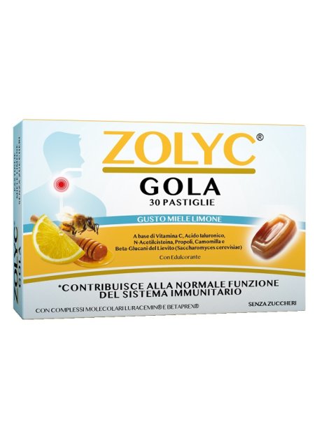 ZOLYC GOLA MIELE LIMONE 30PAST