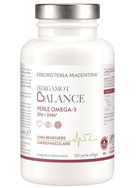 BERGAMOT BALANCE OMEGA 3 60PRL