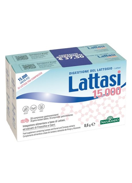 LATTASI 15000 20CPR BIPACK