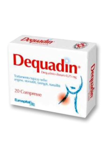 DEQUADIN*20 cpr 0,25 mg