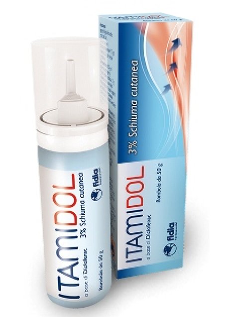 ITAMIDOL*schiuma cutanea 50 g 3%