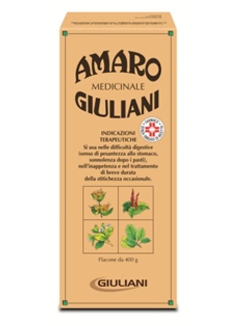 AMARO MEDICINALE GIULIANI*orale soluz 1 flacone 400 g
