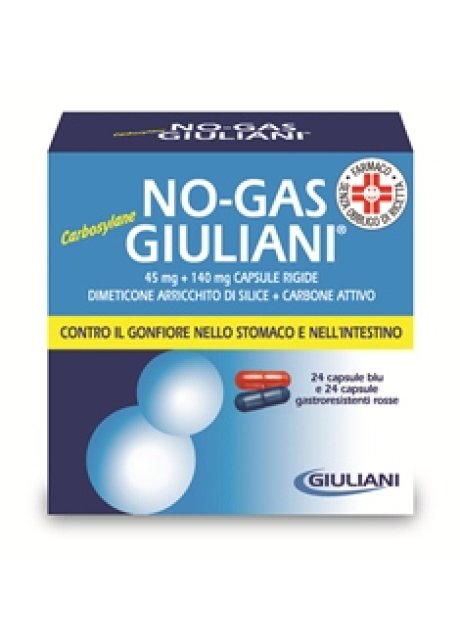 NOGAS GIULIANI CARBOSYLANE*48 cps 140 mg + 45 mg