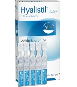 HYALISTIL*20 monod collirio 0,25 ml 0,2 %
