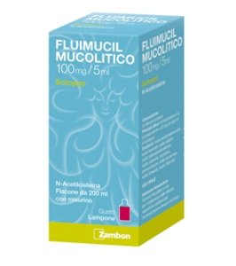 FLUIMUCIL MUCOLITICO*scir 200 ml 100 mg/5 ml