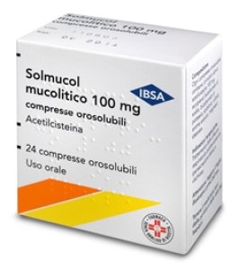 SOLMUCOL MUCOLITICO*24 cpr orosolub 100 mg
