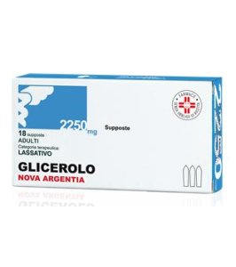 GLICEROLO (NOVA ARGENTIA)*AD 18 supp 2.250 mg