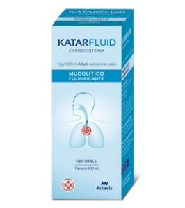 KATARFLUID*AD orale soluz 200 ml 5 g/100 ml