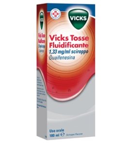 VICKS TOSSE FLUIDIFICANTE*scir 180 ml 200 mg/15 ml