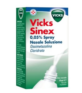 VICKS SINEX*spray nasale 15 ml 0,05%