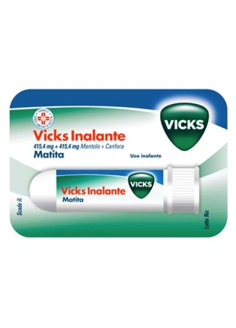 VICKS INALANTE*rinol 1 bastoncino nasale 415,4 mg + 415,4 mg