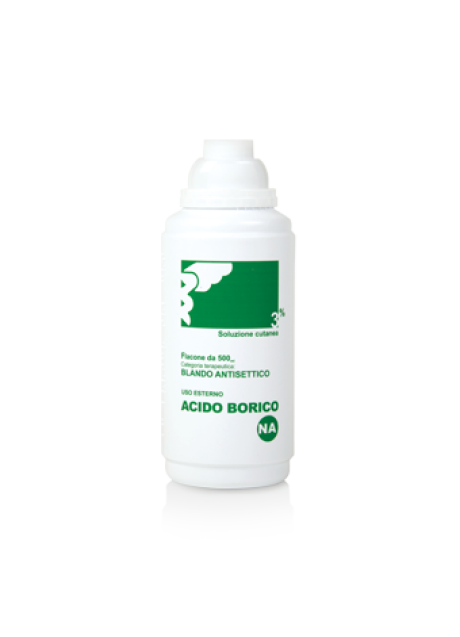 ACIDO BORICO (NOVA ARGENTIA)*soluz cutanea 500 ml 3% ACIDO BORICO (NOVA ARGENTIA)*soluz cutanea 500 ml 3%