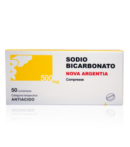 SODIO BICARBONATO (NOVA ARGENTIA)*50 cpr 500 mg