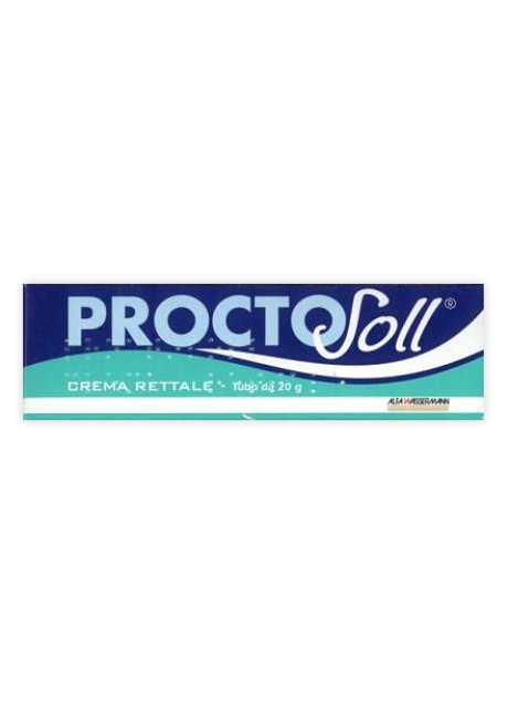 PROCTOSOLL*crema rett 20 g