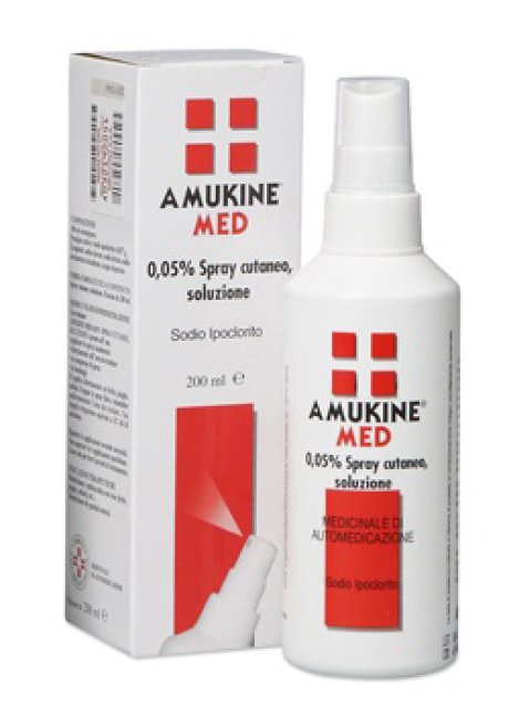 AMUKINE MED*soluz derm 200 ml 0,05%