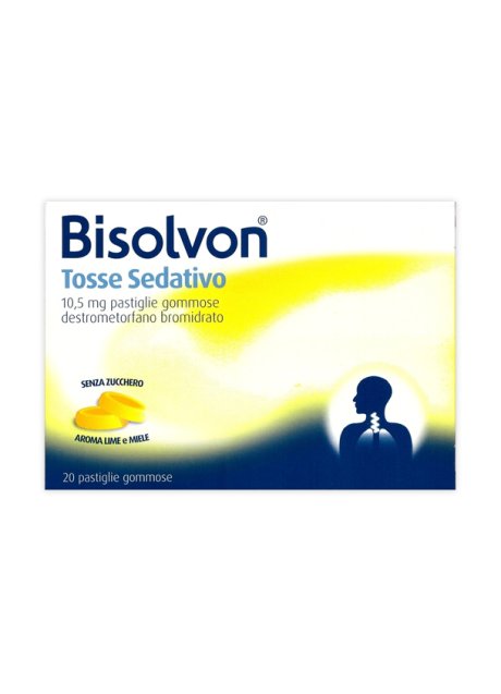 BISOLVON TOSSE SEDATIVO*20 pastiglie gommose 10,5 mg