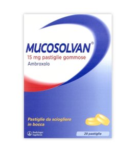 MUCOSOLVAN*20 pastiglie gommose 15 mg